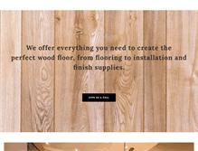 Tablet Screenshot of millwoodflooring.com